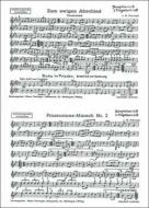 Zum ewigen Abschied / Ruhe in Frieden / Prozessionsmarsch Nr. 2 