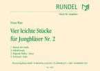 Vier leichte Stücke für Jungbläser Nr.2 