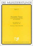Deutsche Tänze und Ecossaisen (Schottische Tänze) 