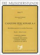 Canzoni per sonar a 4 