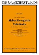7 Georgische Volkslieder 