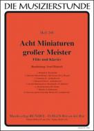 8 Miniaturen großer Meister 