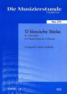 12 Klassische Stücke für 3 Klarinetten 