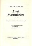 2 Marienlieder aus op. 57 