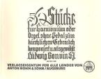 56 Stücke op. 140 