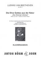 Die Ehre Gottes aus der Natur C-Dur op. 48 Nr. 4 