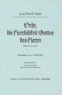 Seht die Herrlichkeit Gottes des Herrn 