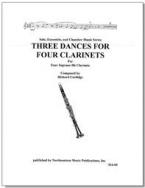 Three Dances For Four Bb Clarinets 