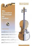 Ma Premiere Methode De Violon Avec CD Violon Enseignement 