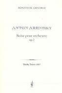 Suite pour orchestre op. 7 