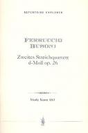 Zweites Streichquartett d-Moll op. 26 