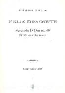 Serenade D-Dur für kleines Orchester op. 49 