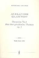 Ouvertüre No.1 über drei griechische Themen 