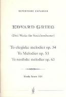 3 Werke für Streicher op. 34, 53, 63 