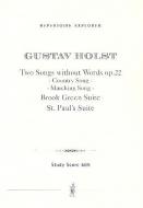 Two Songs without Words / Brook Green Suite / St. Paul's Suite 