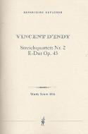 Streichquartett Nr. 2 E-Dur op. 45 