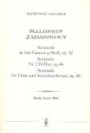 Serenade No.1 in 4 Canons, Serenade No.2, Serenade op. 80 