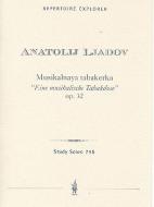 Eine musikalische Tabakdose op. 32 