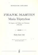Maria-Tritychon für Sopran, Violine und Orchester 