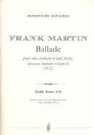 Ballade pour alto, orchèstre ß vent, clavecin et harpe 