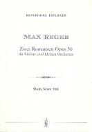 Zwei Romanzen op. 50 für Violine und Orchester 