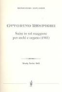 Suite in sol maggiore per archi e organo 