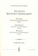 Konzert für Posaune und Militärkapelle, Variationen für Oboe und Militärkapelle, Concert für Klarinette und Militärkapelle 