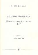 Concert pour petit orchestre op. 34 