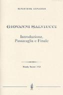 Introduzione, Passacaglia e Finale 