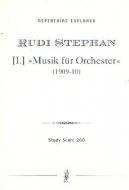 [I.] Musik für Orchester 