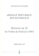 Romanze für Violine und Orchester op. 26 