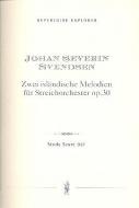 Zwei isländische Melodien für Streichorchester op. 30 