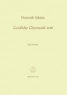 Geistliche Chormusik 1648 SWV 369-397 Standard