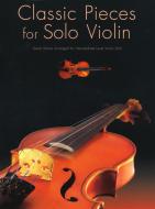 Classic Pieces For Solo Violin 