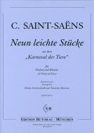 9 leichte Stücke aus: Karneval der Tiere 