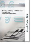 Blessing And Glory And Wisdom And Thanksgiving 