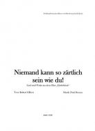 Niemand kann so zärtlich sein wie du 