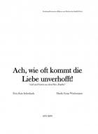 Ach, wie oft kommt die Liebe unverhofft 