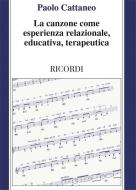 La canzone come esperienza relazionale, educativa, 