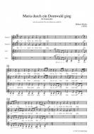 Maria durch ein Dornwald ging 