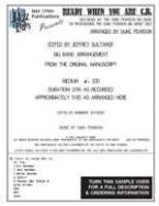 Ready When You Are C.B. 