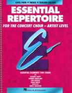 Essential Repertoire for The Concert Choir Level 4 
