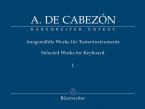 Ausgewählte Werke für Tasteninstrumente 1 Standard