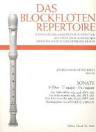 Sonate in F-Dur nach BWV 1033 