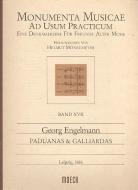 Paduanas und Galliardas 