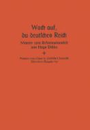 Wach auf, du deutsches Reich op. 12/3 