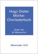 Mörike-Chorliederbuch Teil 3 op. 19 Standard