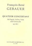 Quatuor Concertant Op. 40/1 