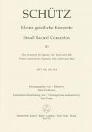 Kleine geistliche Konzerte Heft 3 Standard