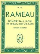 Konzert 4 B-Dur für Violine, Viola da Gamba und Cembalo 